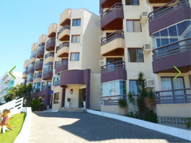 Frente com sacada dupla e uma maravilhosa vista para o mar